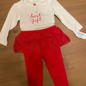 NWT Carter’s Best Gift Ever Christmas Outfit Sz 18 months